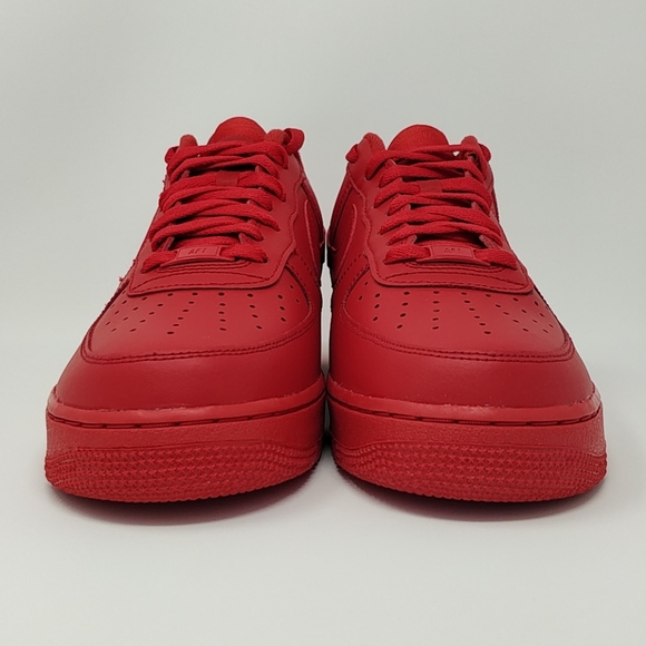 Nike Air Force 1 '07 LV8 University Red CW6999-600 - Picture 3 of 8